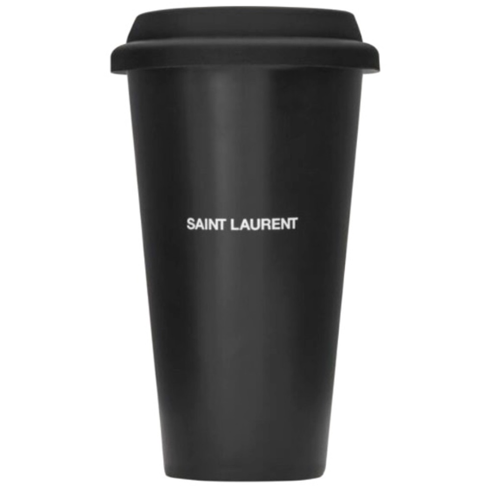 Saint Laurent Ceramic Coffee Mug | Black